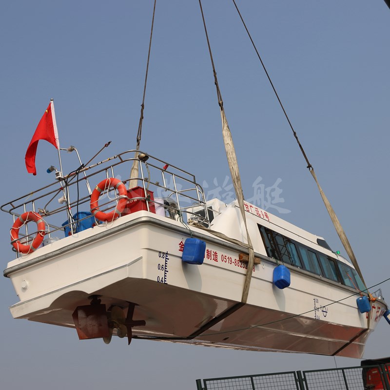 廠家供應(yīng)玻璃鋼客船，巡邏艇，交通艇，公務(wù)接待艇，觀光艇，游艇