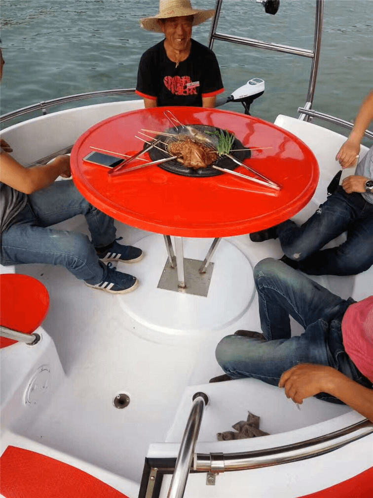 燒烤船，麻將船，BBQ